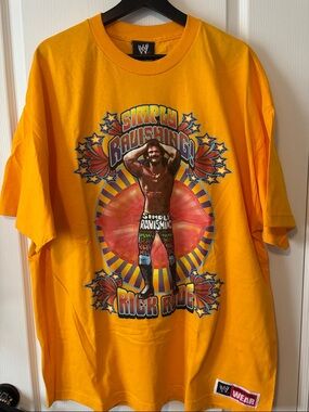WWE Rick Rude 'Simply Ravishing' Graphic Tee - Yellow
